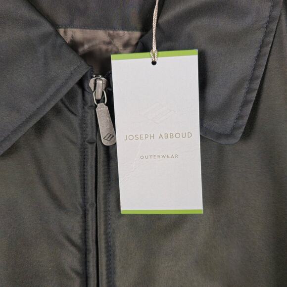 NWT Joseph Abboud Jacket Mens Size Large Brown Full Zip - Picture 12 of 16